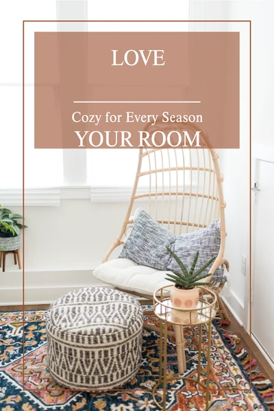 Template Warm Terra-Cotta Home Advertisement Poster