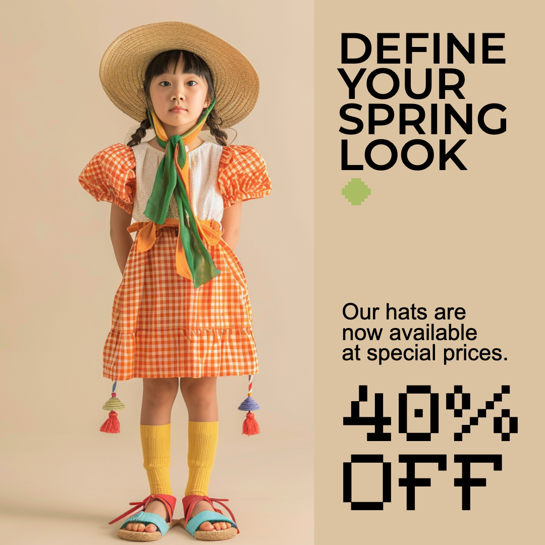 Template Charming Instagram-Square Post in Beige and Orange