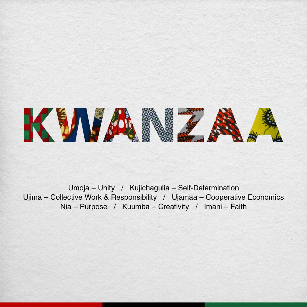 Colorful Kwanzaa Celebration Poster Design