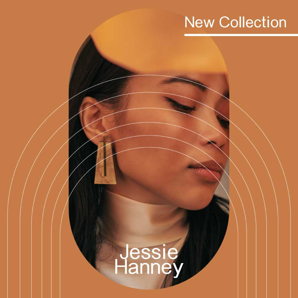 Template Chic Orange Fashion Collection Poster Template