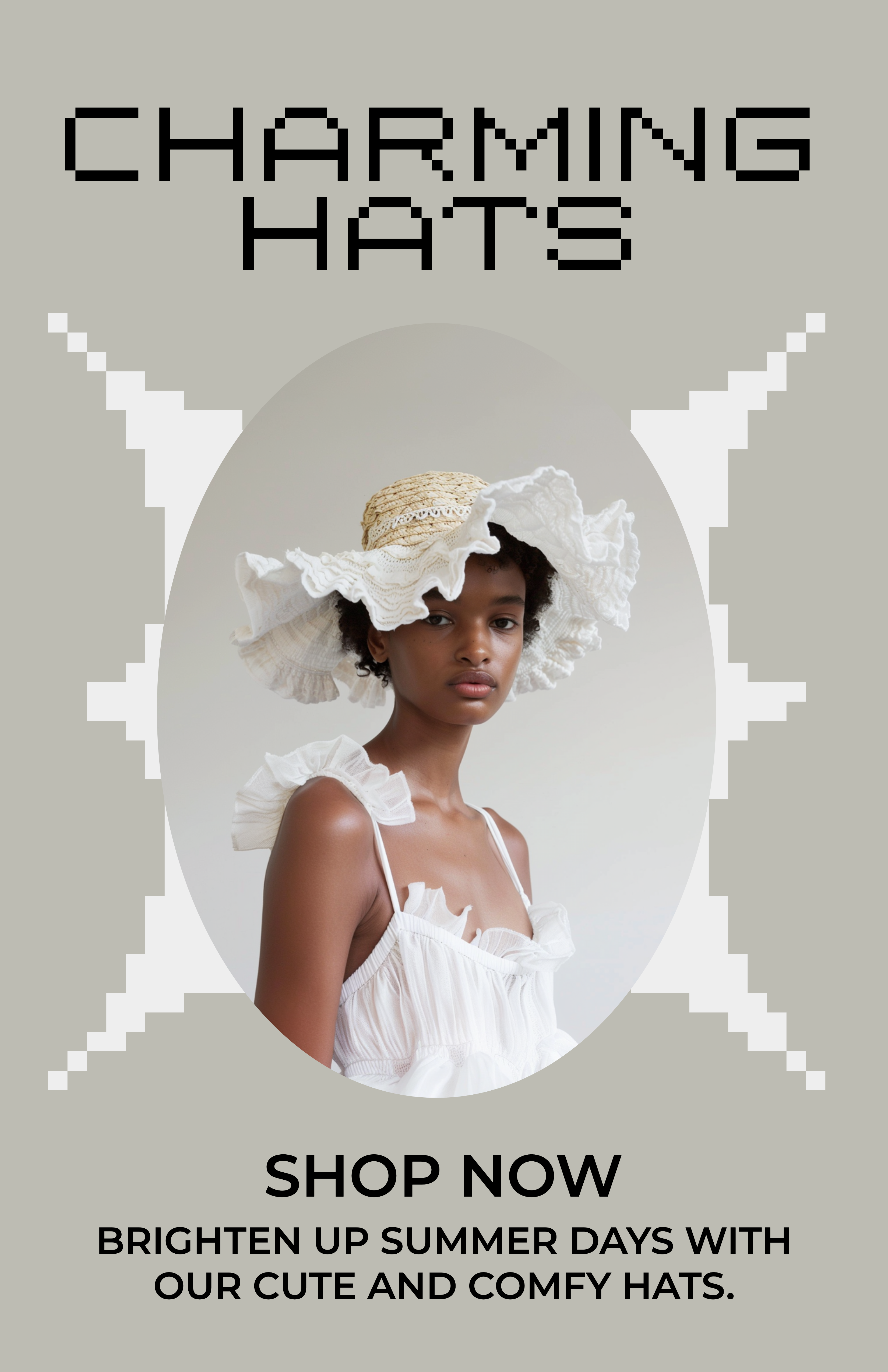 Template Stylish Instagram-Story Template for Charming Hats