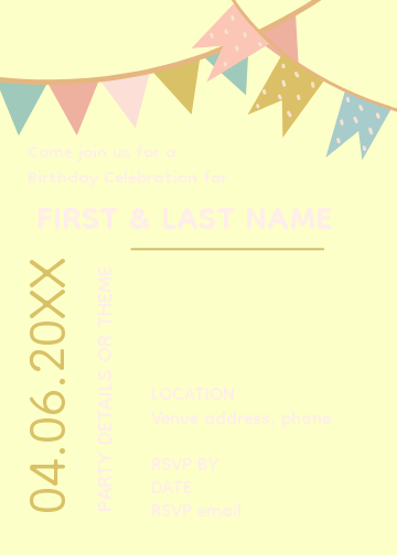 Elegant Teal Birthday Party Invitation Poster