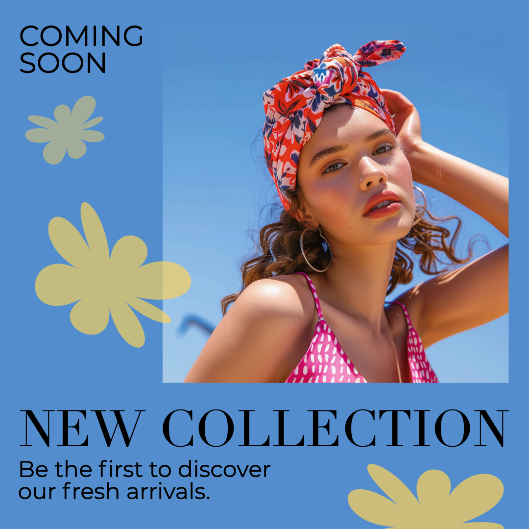 Template Vibrant Blue Instagram-Square New Collection Post