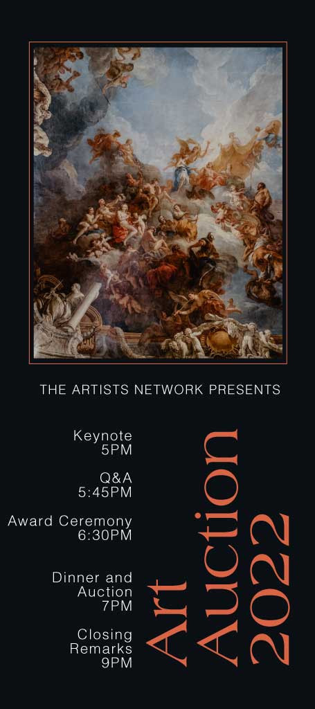 Template Classic Art Auction 2022 Elegant Poster Design