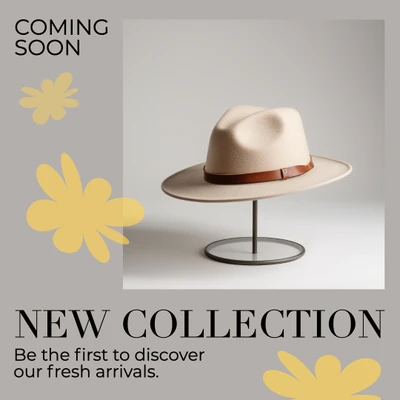 Template Stylish New Beige Instagram-Square Collection Post