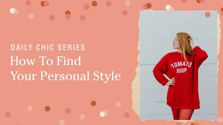 Template Red Chic Appeal Fashion Style Poster