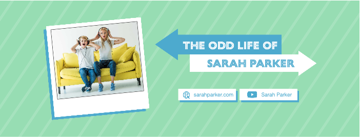 Template Quirky Personal Blog Post Teal Stripe Design