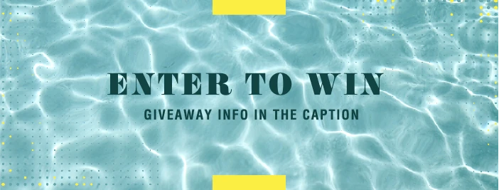 Template Turquoise Giveaway Social Media Post