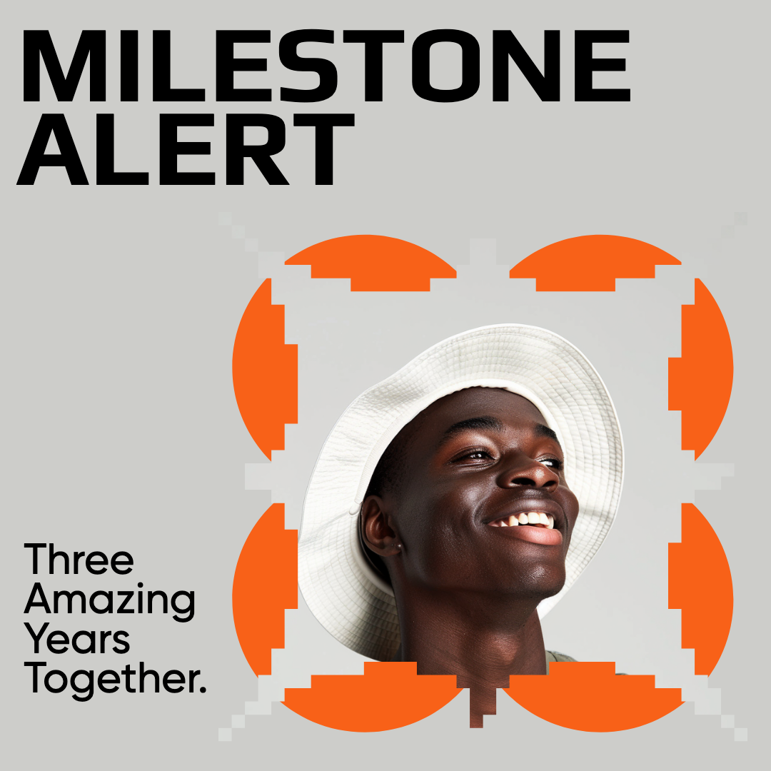 Orange Celebration Milestone Instagram-Square Post