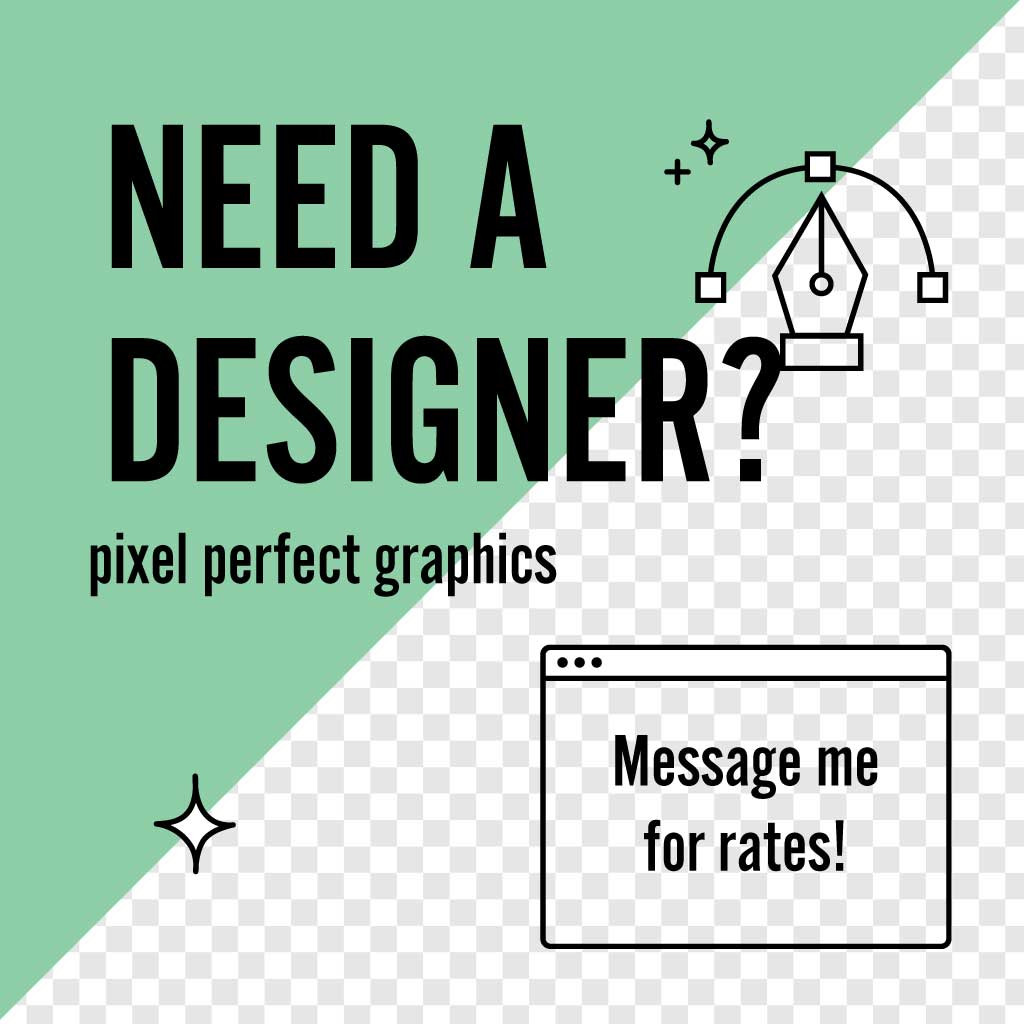 Template Eye-Catching Designer Services Green Ad Template
