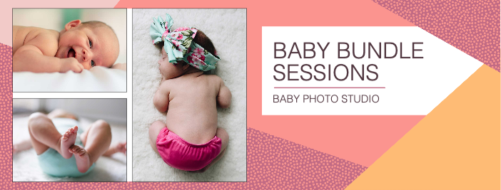 Charming Pink Newborn Studio Post Template