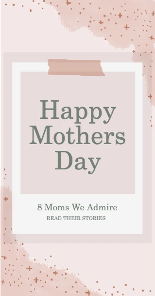Template Elegant Pink Mothers Day Poster Design