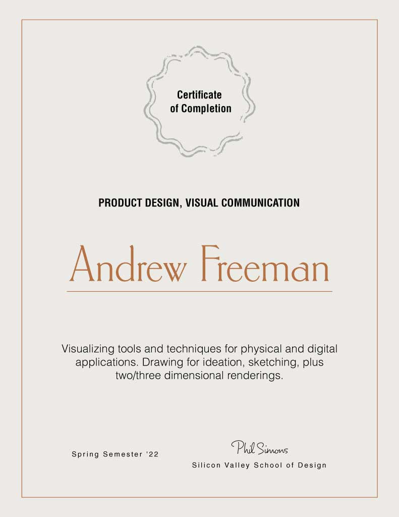 Template Elegant Beige Completion Certificate Template