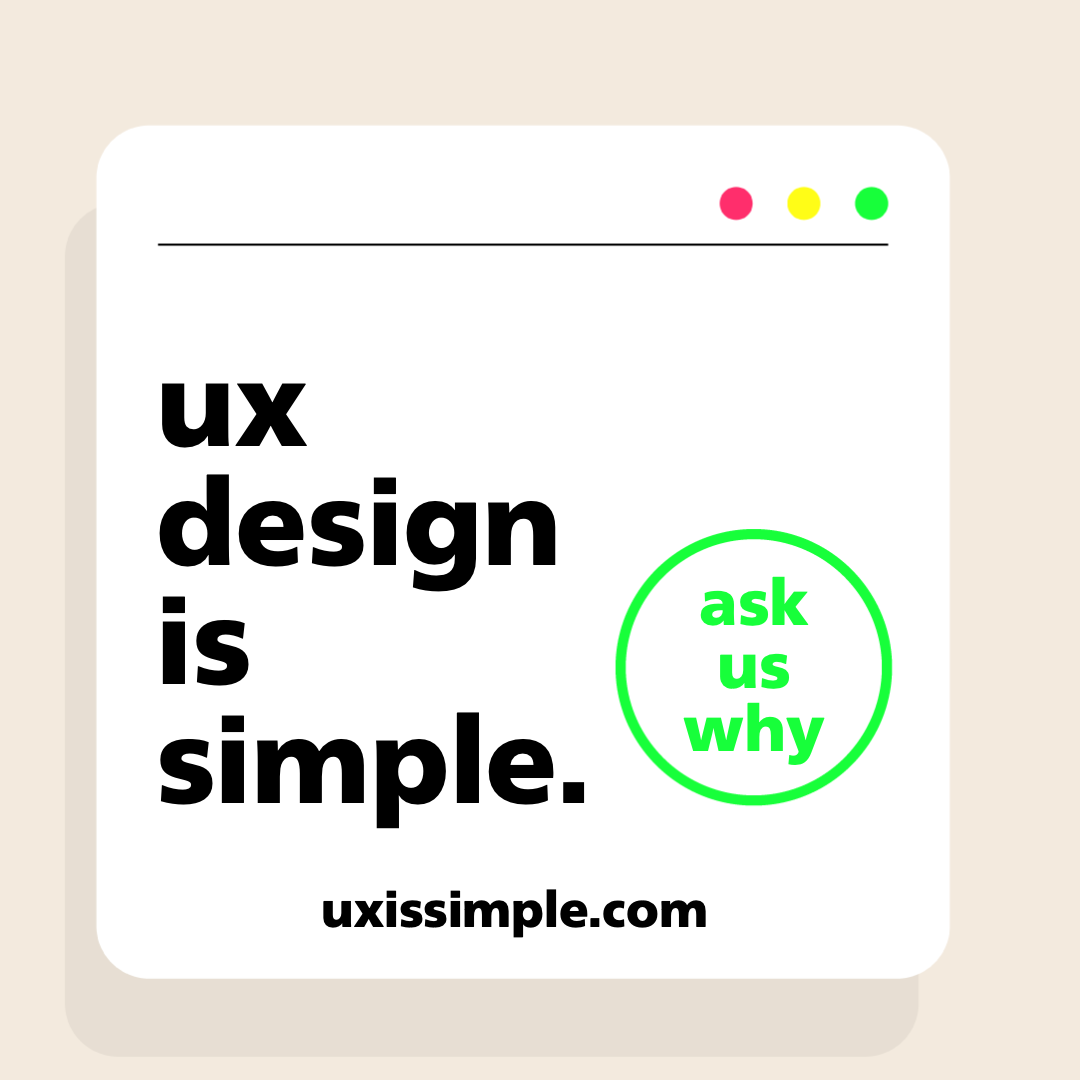 Sleek Beige UX Design Poster Template