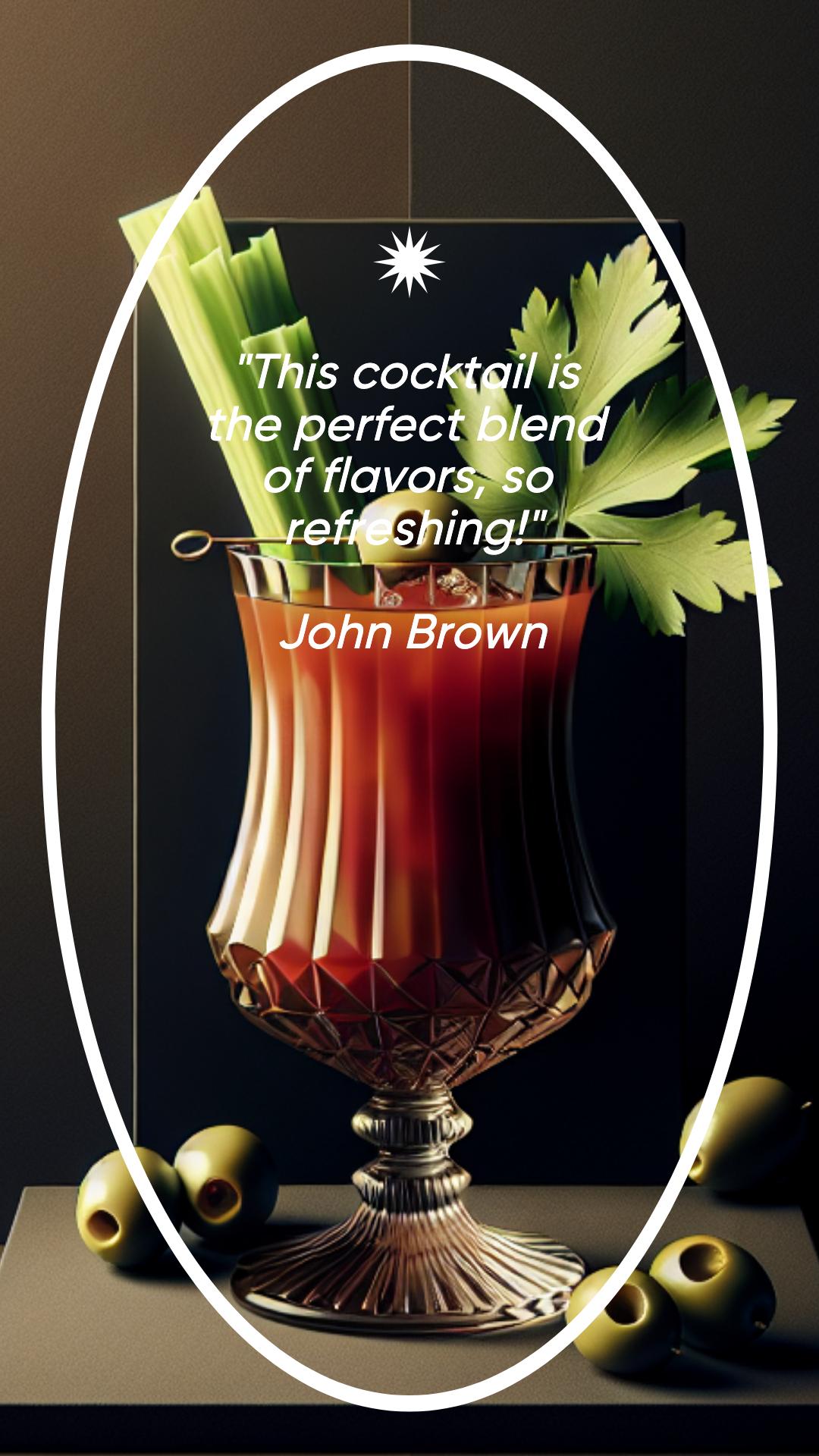 Chic Black Cocktail Advertisement Poster