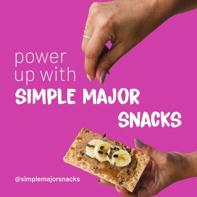 Template Energize Your Day with Pink Snack Ad Poster
