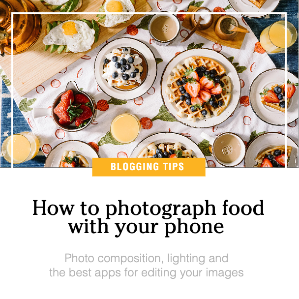 Template Capture Culinary Delights Smartphone Photography Post