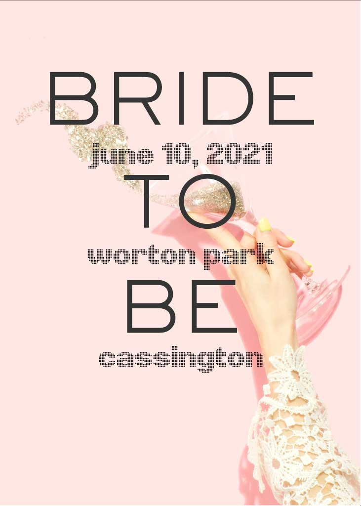 Template Elegant Pink Bridal Shower Invitation Post