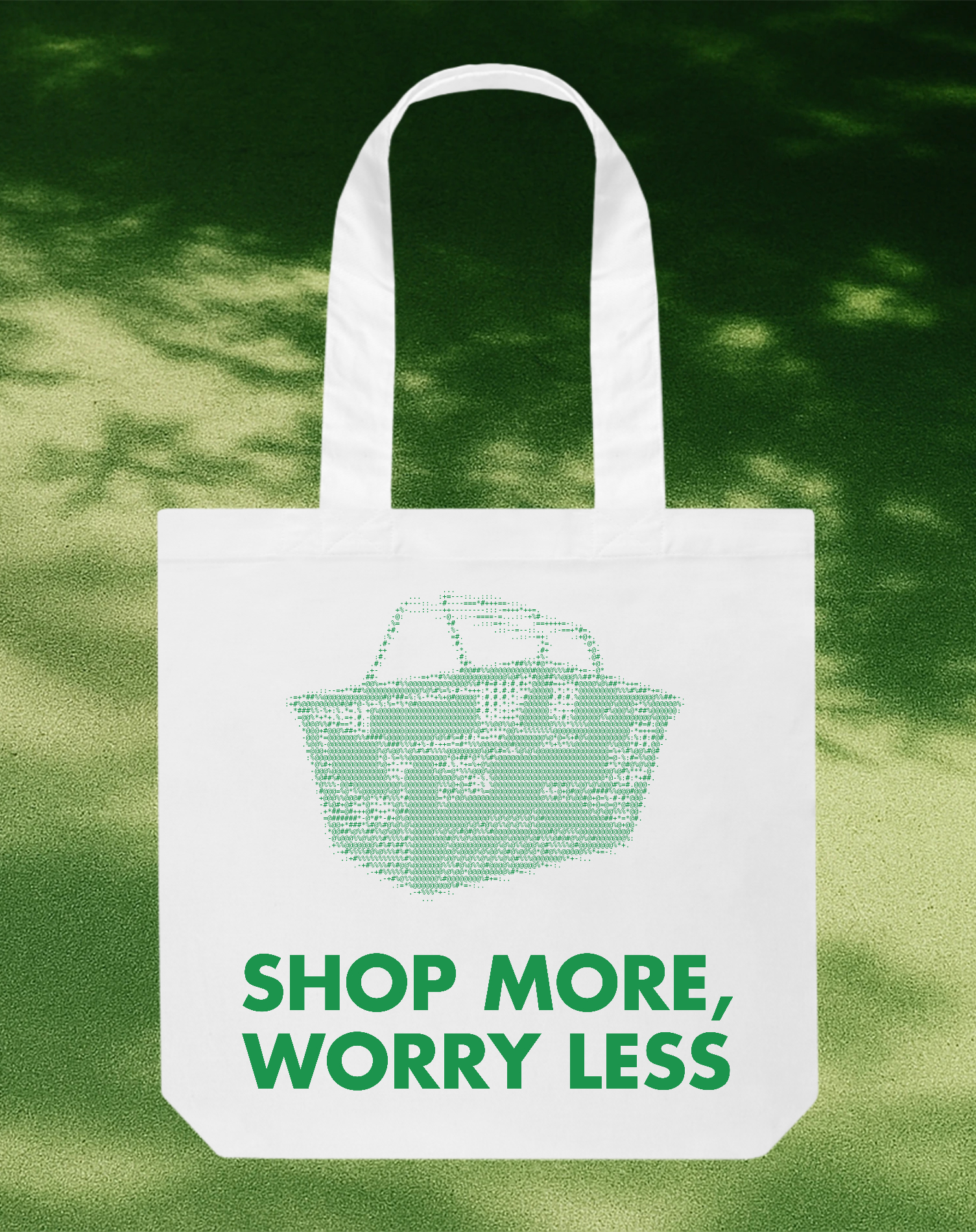 Template Green Eco-Friendly Tote-Bag Design for Shoppers