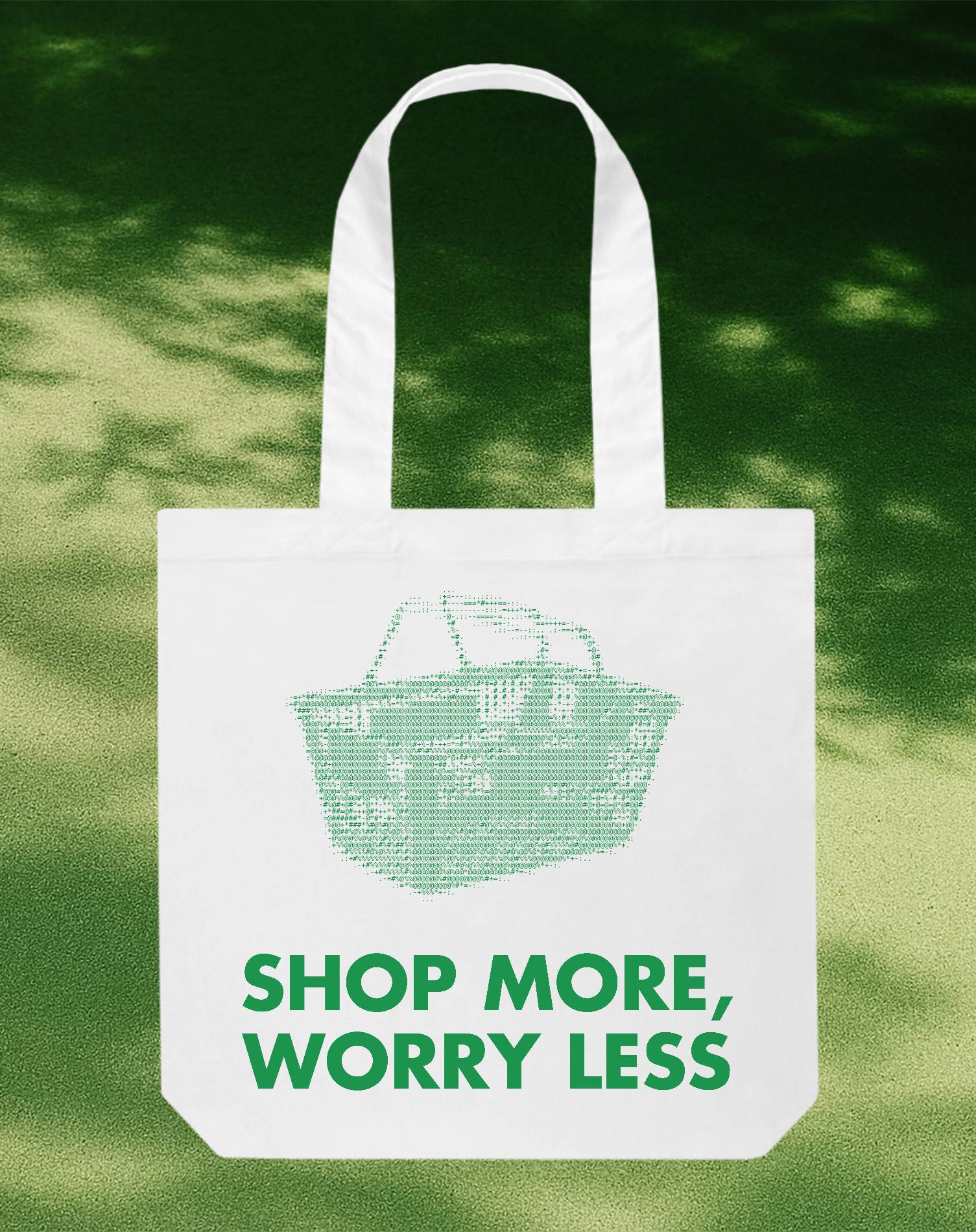 Template Green Eco-Friendly Tote-Bag Design for Shoppers