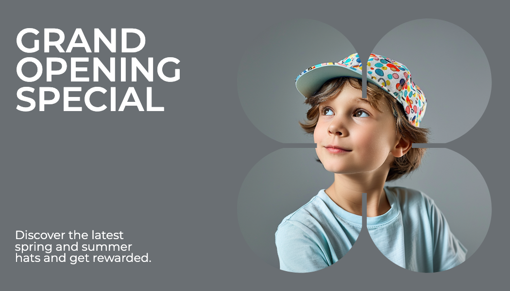 Template Gray Grand Opening Gift Card Special