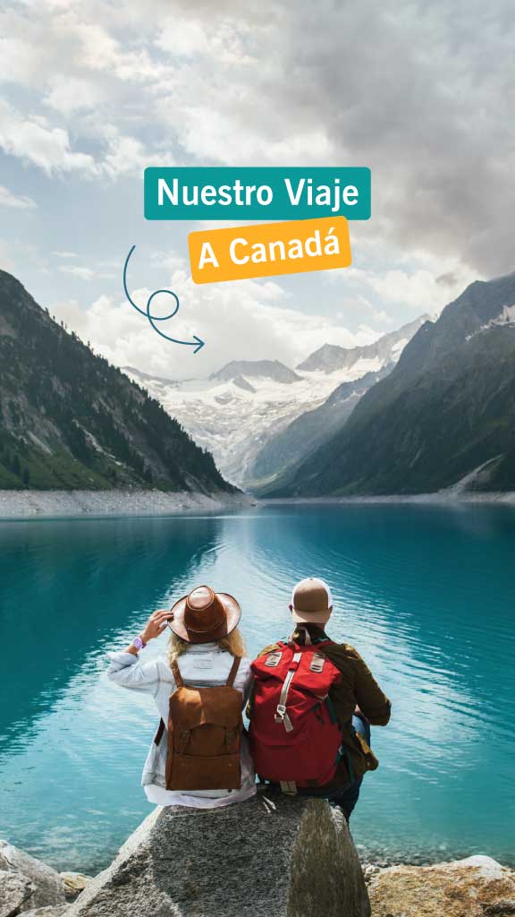 Scenic Canada Travel Journey Poster Design