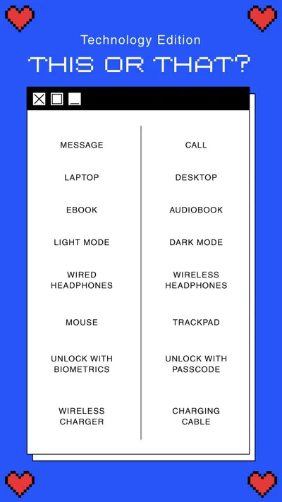 Template Sleek Blue Interactive Tech Choice Post