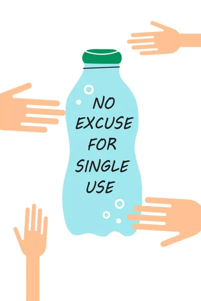 Template Eco-Friendly Reminder Social Media Post Turquoise