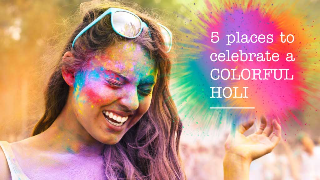 Colorful Holi Festival Celebration Poster Design