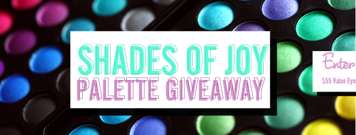 Shades of Joy Makeup Voucher Teal and Pink