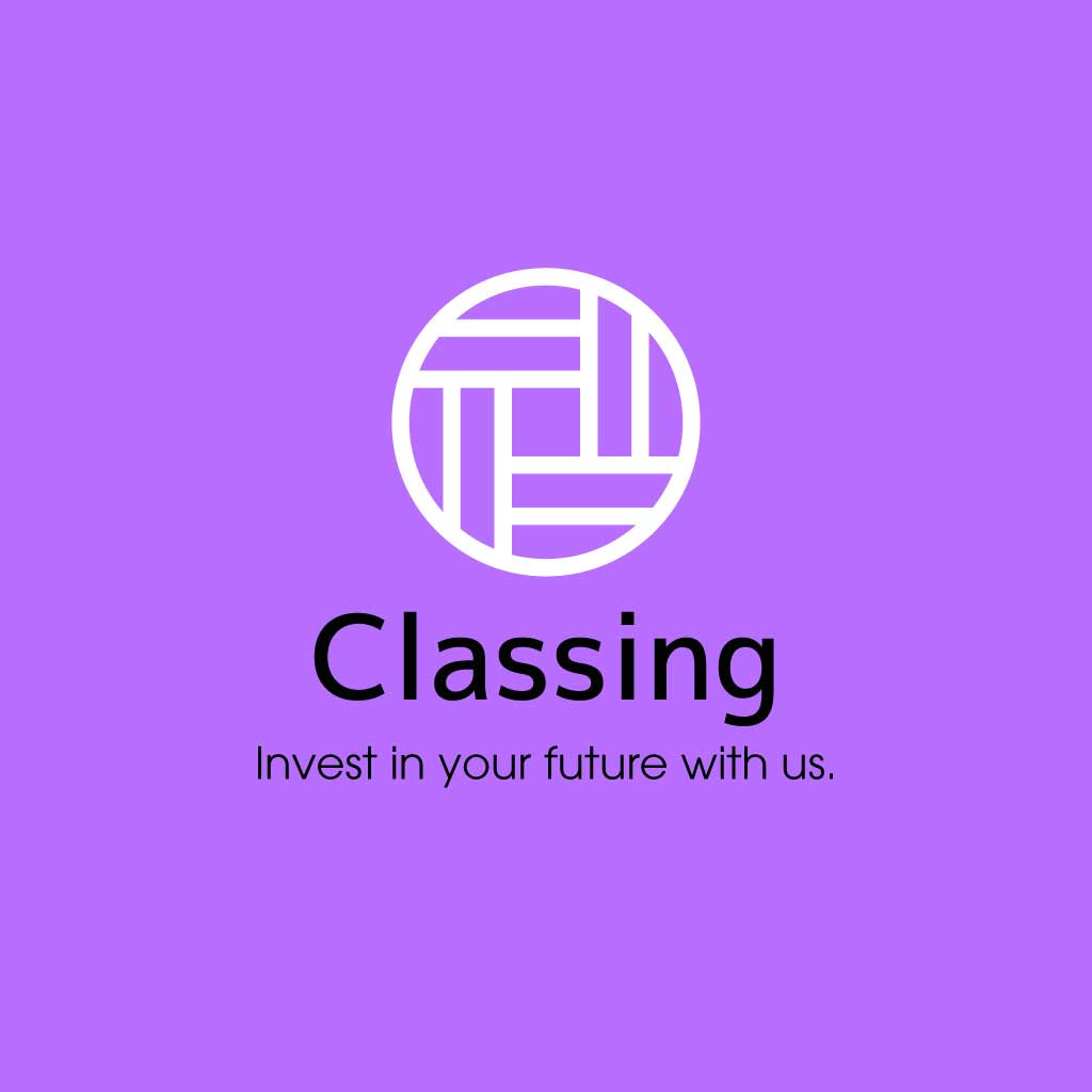 Template Purple Investment Opportunity Poster Template