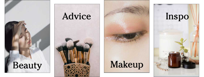 Chic Beauty Advice Social Media Post