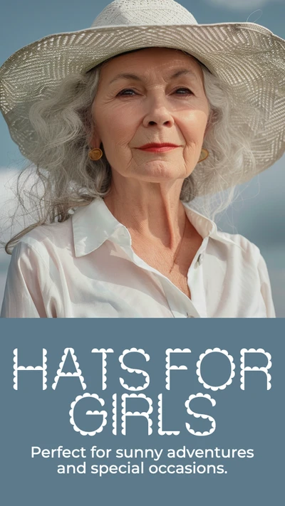 Chic Summer Hats Instagram Story for Ladies