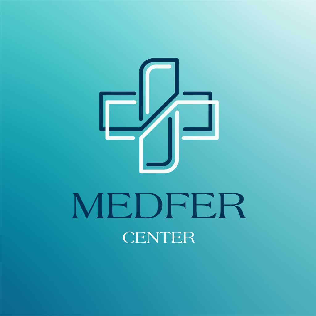 Sleek Teal Medical Center Poster Design