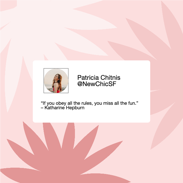 Template Chic Social Media Post Template in Pink