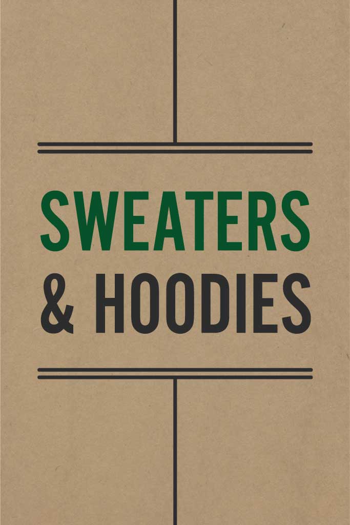 Earthy Toned Sweater Sale Poster Design