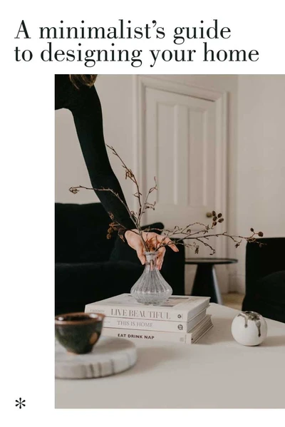 Template Chic Beige Home Design Poster Inspiration