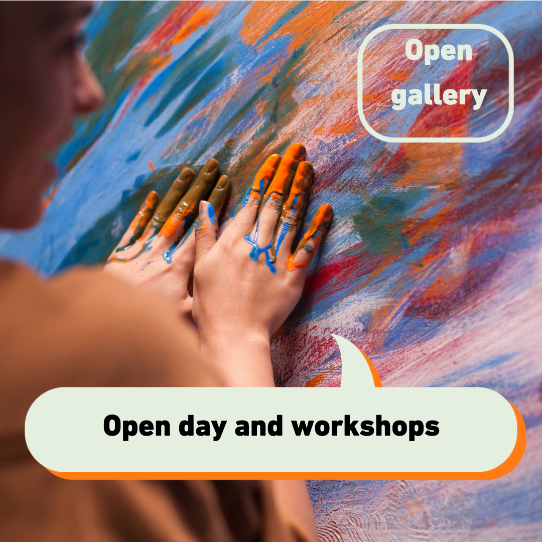 Creative Art Workshop Poster with Vibrant Colors