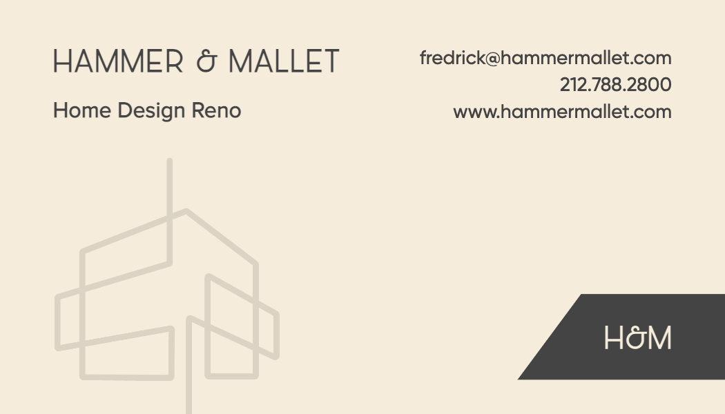 Elegant Beige Business Card Template