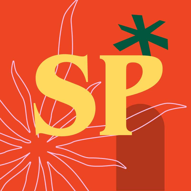 Template Vibrant Red Sale Advertisement Poster Design