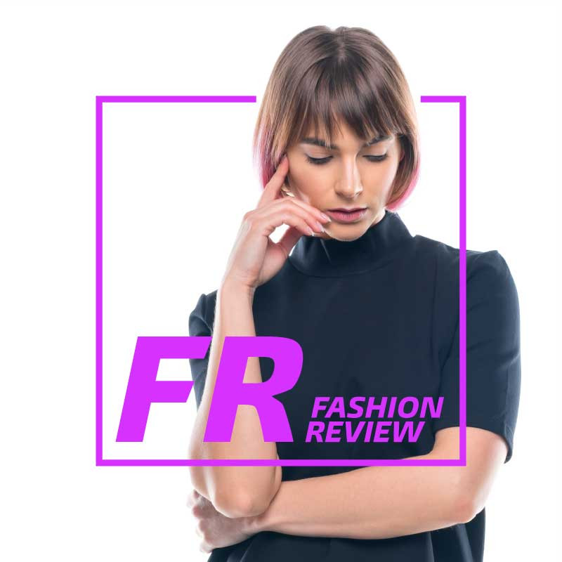 Template Chic Black and Pink Fashion Review Ad