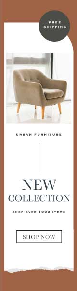 Chic Beige Furniture Collection Ad Template