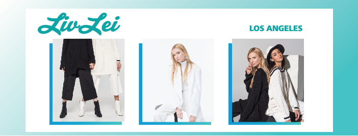 Elegant Fashion Brand Ad Template in Aqua and White