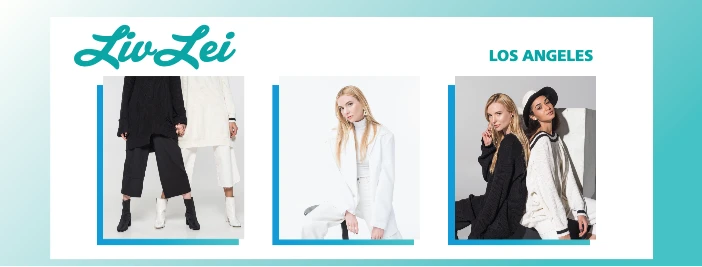 Template Elegant Fashion Brand Ad Template in Aqua and White