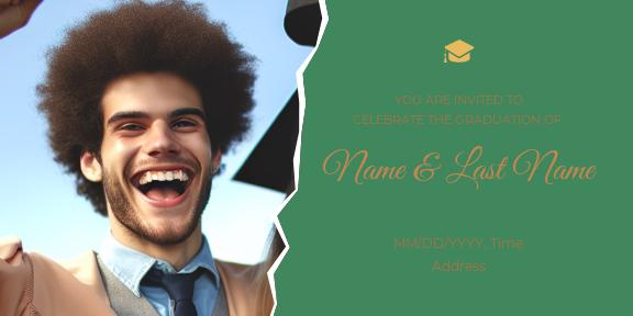 Elegant Graduation Party Invitation Post