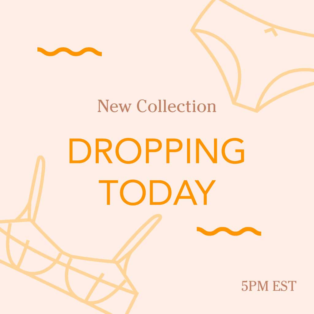 Template Apricot Hue Fashion Collection Ad Template