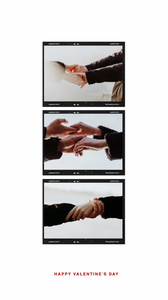 Template Romantic Instagram Story Post with White Touch