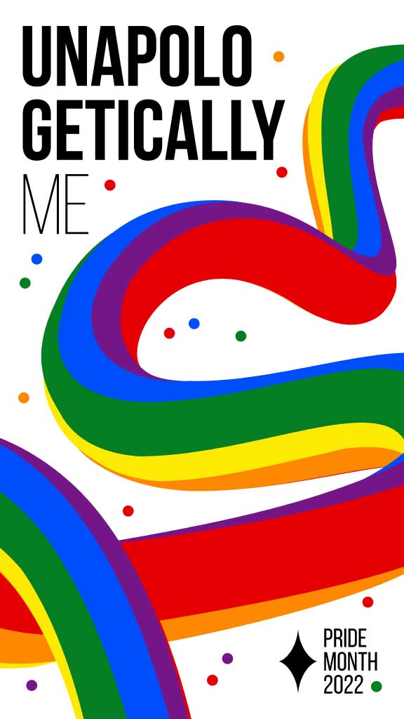 Colorful Pride Month Celebration Poster Design