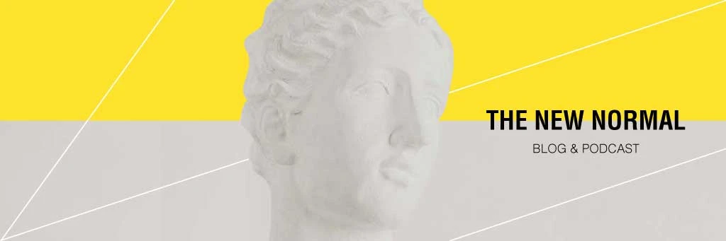 Template Bold Yellow Classical Blog Post Design
