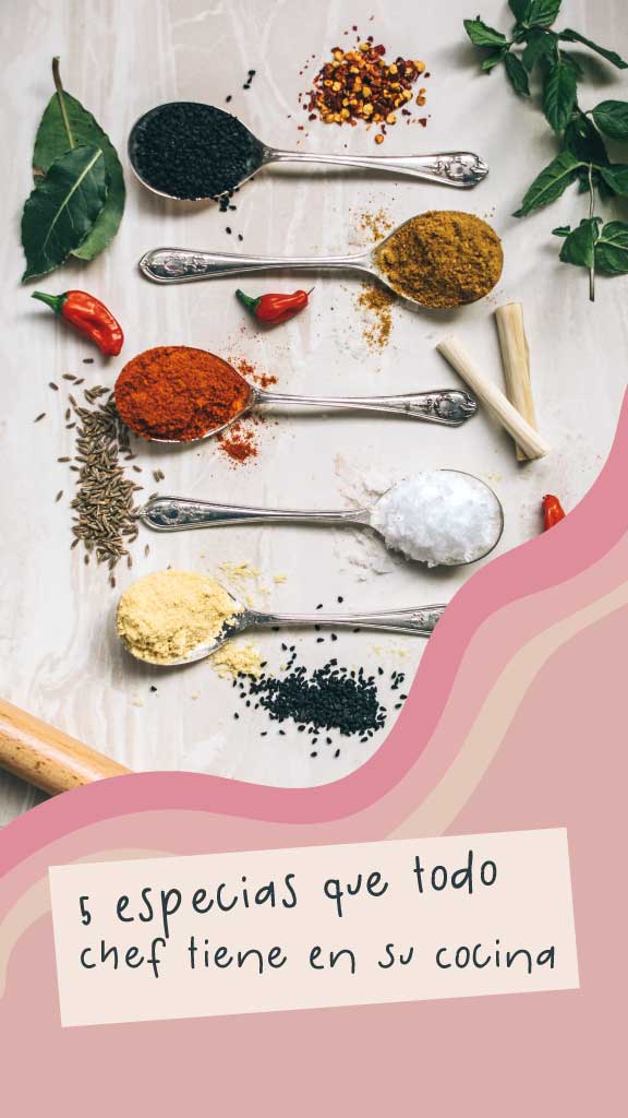 Culinary Spices Essential Cooking Poster Design